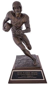 2002 Doak Walker Award Presented To Larry Johnson For Top Running Back (Johnson LOA)